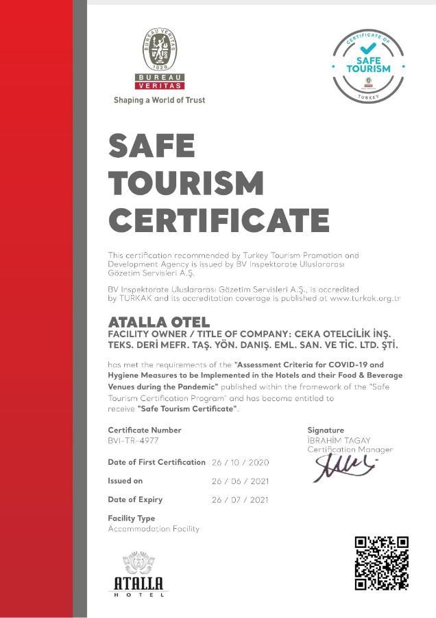 Atalla Hotel Antalya Extérieur photo